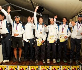 Europei podio R6 M sprint - testa testa